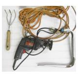 Box Lot: Extension Cord & Drill