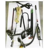 Grouping of Weed Trimmer Extensions