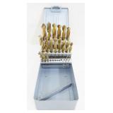 Drill Bits in Metal Case