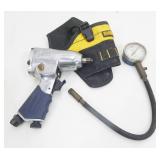 Pneumatic Air Wrench & Tire Gauge