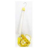 Large Fluorescent Hanging Shop Light, Works