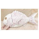 Ceramic Fish Dish, Fin Repaired