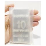 10 Ounce .999 Silver Bullion Bar