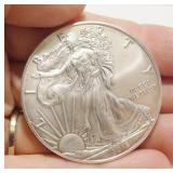 2018 American Eagle Silver Dollar Coin