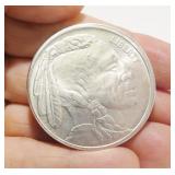 1 Ounce .999 Silver Bullion Round