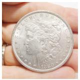 1880 Morgan Silver Dollar Coin
