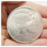 1 Ounce .999 Silver Bullion Round