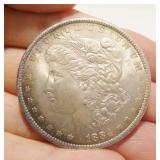 1884 Morgan Silver Dollar Coin