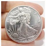 2 Ounce .999 Silver Bullion Round