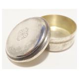 International Sterling Silver Trinket Box 39.5g