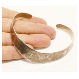Sterling Silver Cuff Bracelet 11.5g
