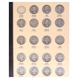 Book of Washington Quarters (60) Silver  (6)1965+