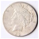 1922 Peace Dollar Silver Coin