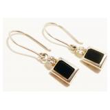 Petite Sterling Silver Gemstone Earrings 1.7g