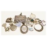 Sterling Silver Pendants for Scrap or Repair 64.6g