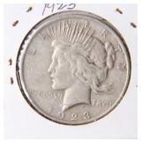 1923 Peace Dollar Silver Coin