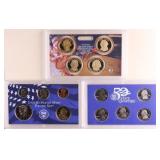 Mixed US Mint Silver Proof Set (2000 & 2007)