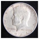 1964-D Kennedy Half-Dollar Silver Coin