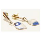 Petite Sterling Silver Earrings 2.1g