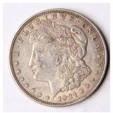 1921 Morgan Silver Dollar Coin