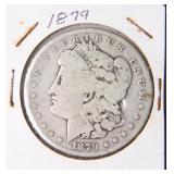 1879 Morgan Silver Dollar Coin