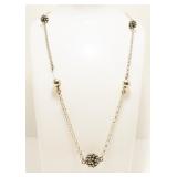 Michael Dawkins 24" 925 Silver Necklace 19.6g