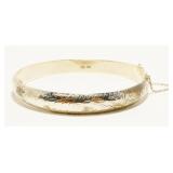 "FAS" Sterling Silver Bangle Bracelet 8.3g