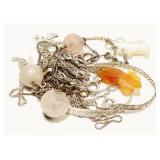 Sterling Silver Jewelry Scrap & Some Repair 25.4g