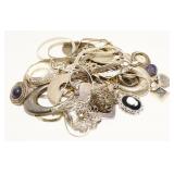 Sterling Silver Jewelry Scrap or Re-Purpose 126.4g
