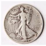 1944 Walking Liberty Half-Dollar Silver Coin