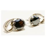 Vtg Sorrento 925 Silver Screw Back Earrings 6g