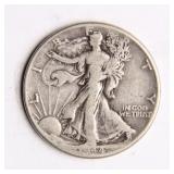 1944 Walking Liberty Half-Dollar Silver Coin