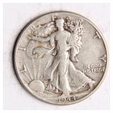 1944 Walking Liberty Half-Dollar Silver Coin