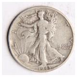 1943 Walking Liberty Half-Dollar Silver Coin