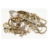 Sterling Silver Jewelry for Scrap & Repair 111.1g