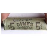 Roll of 50 Silver Dimes