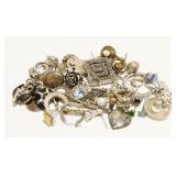Sterling Silver Jewelry Scrap or Re-Purpose 80.8g