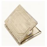 Vtg Sterling Silver Book Locket Pendant 6.5g