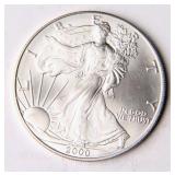2000 American Eagle Silver Dollar Coin