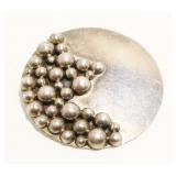 Carsi Mexico Sterling Silver Brooch 17.3g