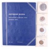 Grouping of Jefferson Nickels & Assorted Coins