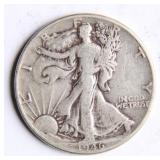 1946 Walking Liberty Half-Dollar Silver Coin