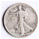 1942 Walking Liberty Half-Dollar Silver Coin