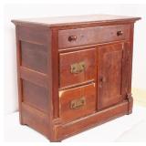 Vintage Wood Chest/Nightstand