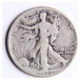 1942 Walking Liberty Half-Dollar Silver Coin