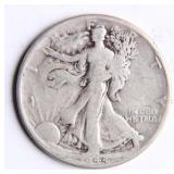 1944 Walking Liberty Half-Dollar Silver Coin