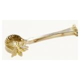 Vtg Sterling Silver Bumble Bee Spoon Brooch 8.3g