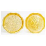 12" Carnival Glass Plates/Platters