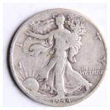 1944-D Walking Liberty Half-Dollar Silver Coin