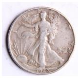 1942 Walking Liberty Half-Dollar Silver Coin